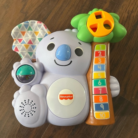 Fisher-Price‎ Baby Learning Toy Linkimals Counting Koala with Interactive Lights - Picture 1 of 3